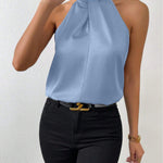 Silk Top | Knot Neck | Elegant Silk Blouse | Luxurious | Versatile 17