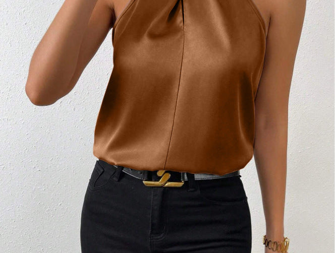 Silk Top | Knot Neck | Elegant Silk Blouse | Luxurious | Versatile 19