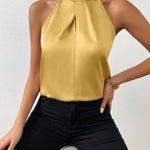 Silk Top | Knot Neck | Elegant Silk Blouse | Luxurious | Versatile 7