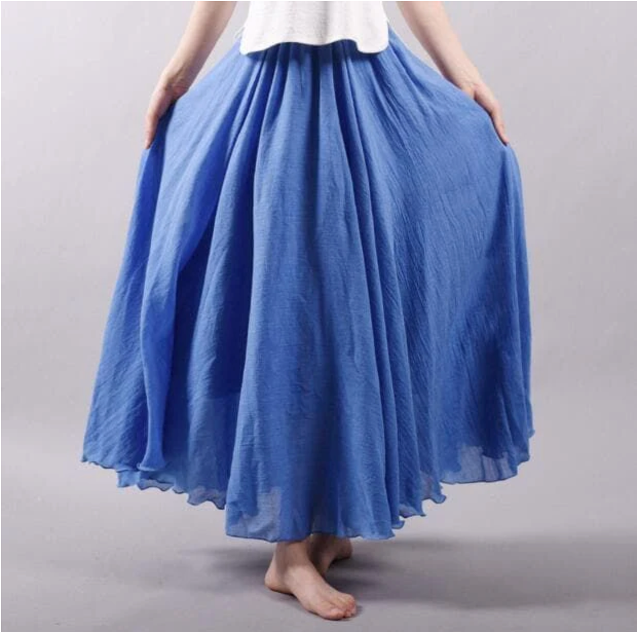 Skirt | Flowing Maxi Skirt | Elegant Summer Piece | Comfortable Lightweight 0