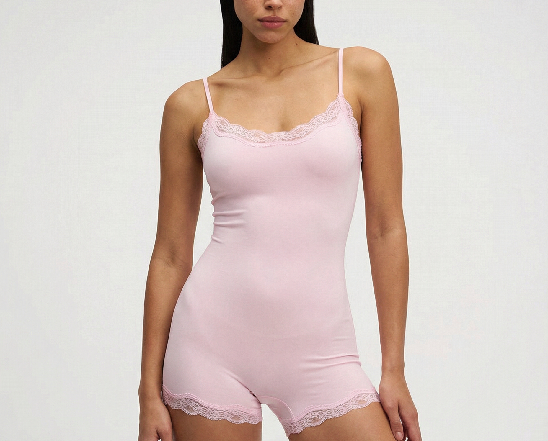 Sleepwear | Delicate Lace Sleep Romper | Elegant Comfortable Design 0