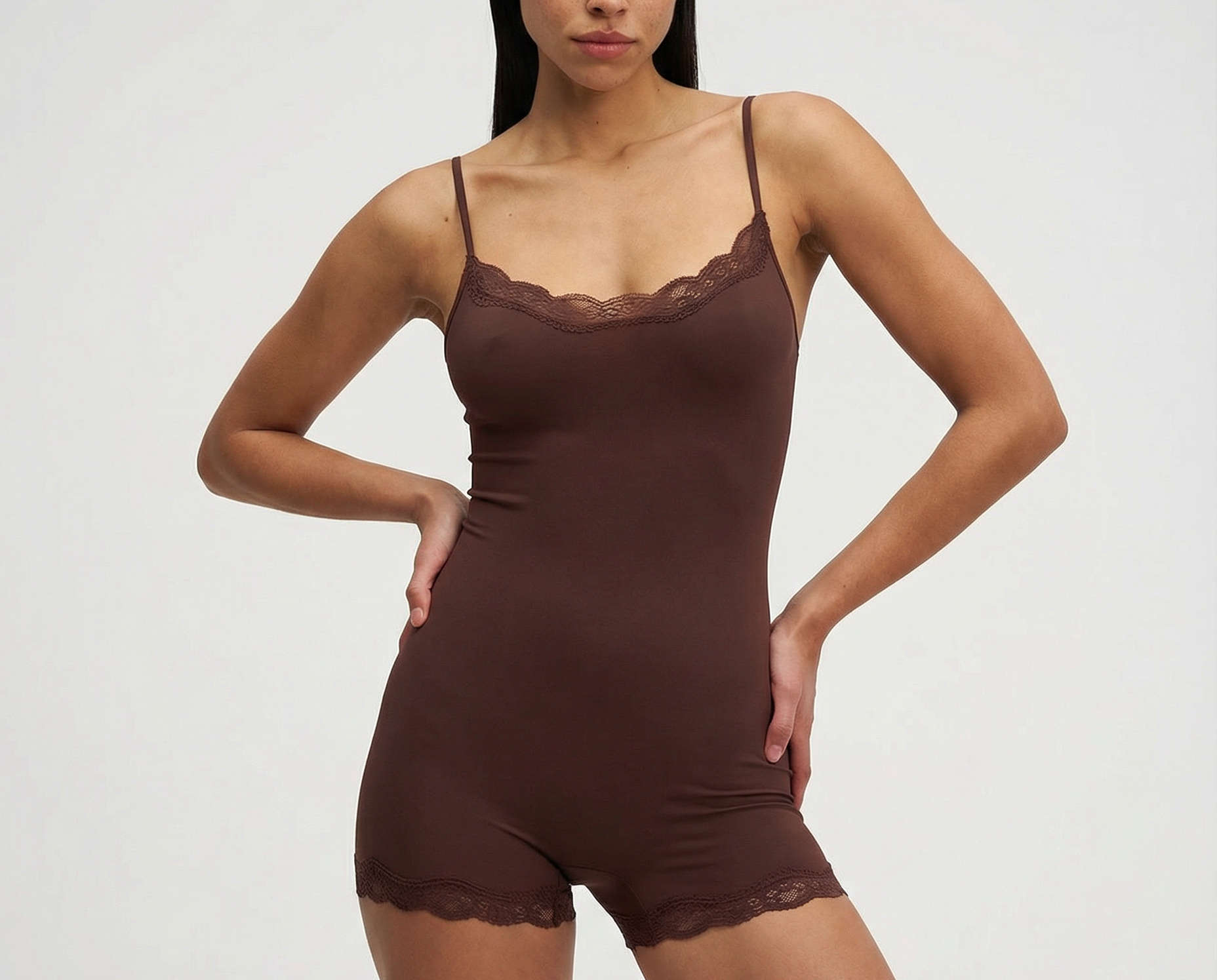 Sleepwear | Delicate Lace Sleep Romper | Elegant Comfortable Design 1