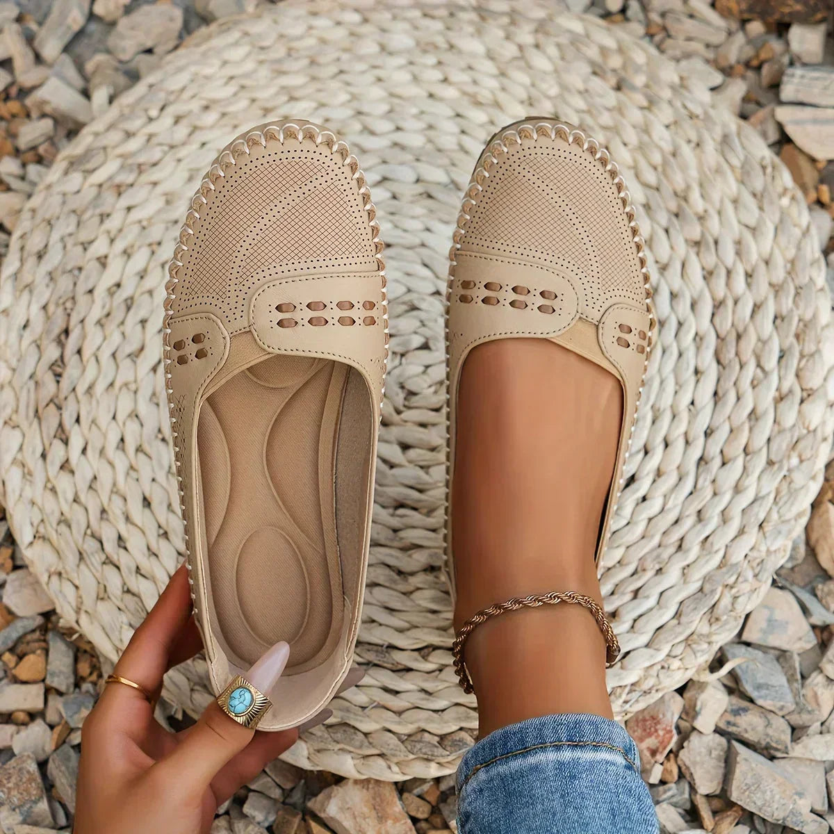 Slip-On Shoes | Stylish Non-Slip Sneakers | Comfortable Lightweight Design 0