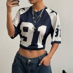 Sport Jersey Shirt | Oversized Trendy Streetwear Top 3