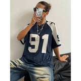 Sport Jersey Shirt | Oversized Trendy Streetwear Top 5
