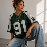 Sport Jersey Shirt | Oversized Trendy Streetwear Top 6