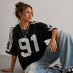 Sport Jersey Shirt | Oversized Trendy Streetwear Top 8