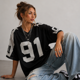Sport Jersey Shirt | Oversized Trendy Streetwear Top 8