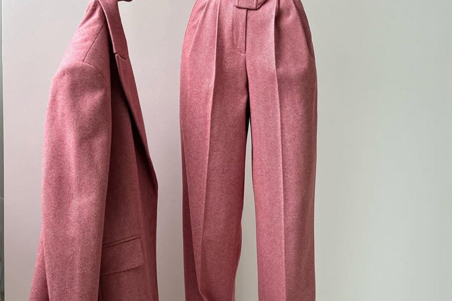 Suit | Herringbone Three-Piece Set | Elegant Structured Design for Professional Attire 8