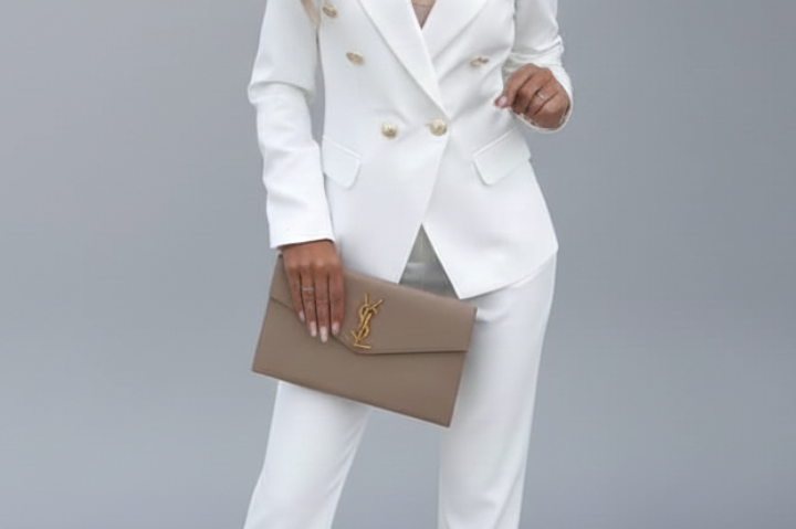 Suit | Modern Double-Breasted Blazer Set | Elegant Sophisticated Design 4