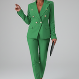 Suit | Modern Double-Breasted Blazer Set | Elegant Sophisticated Design 6