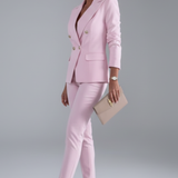 Suit | Modern Double-Breasted Blazer Set | Elegant Sophisticated Design 8