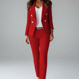 Suit | Modern Double-Breasted Blazer Set | Elegant Sophisticated Design 9