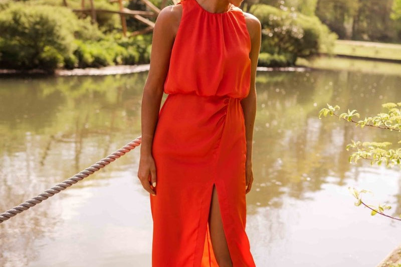 Summer Dresses | Simple Midi Dress | Elegant Comfortable A-Line 1