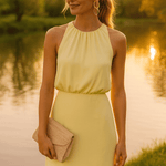 Summer Dresses | Simple Midi Dress | Elegant Comfortable A-Line 3