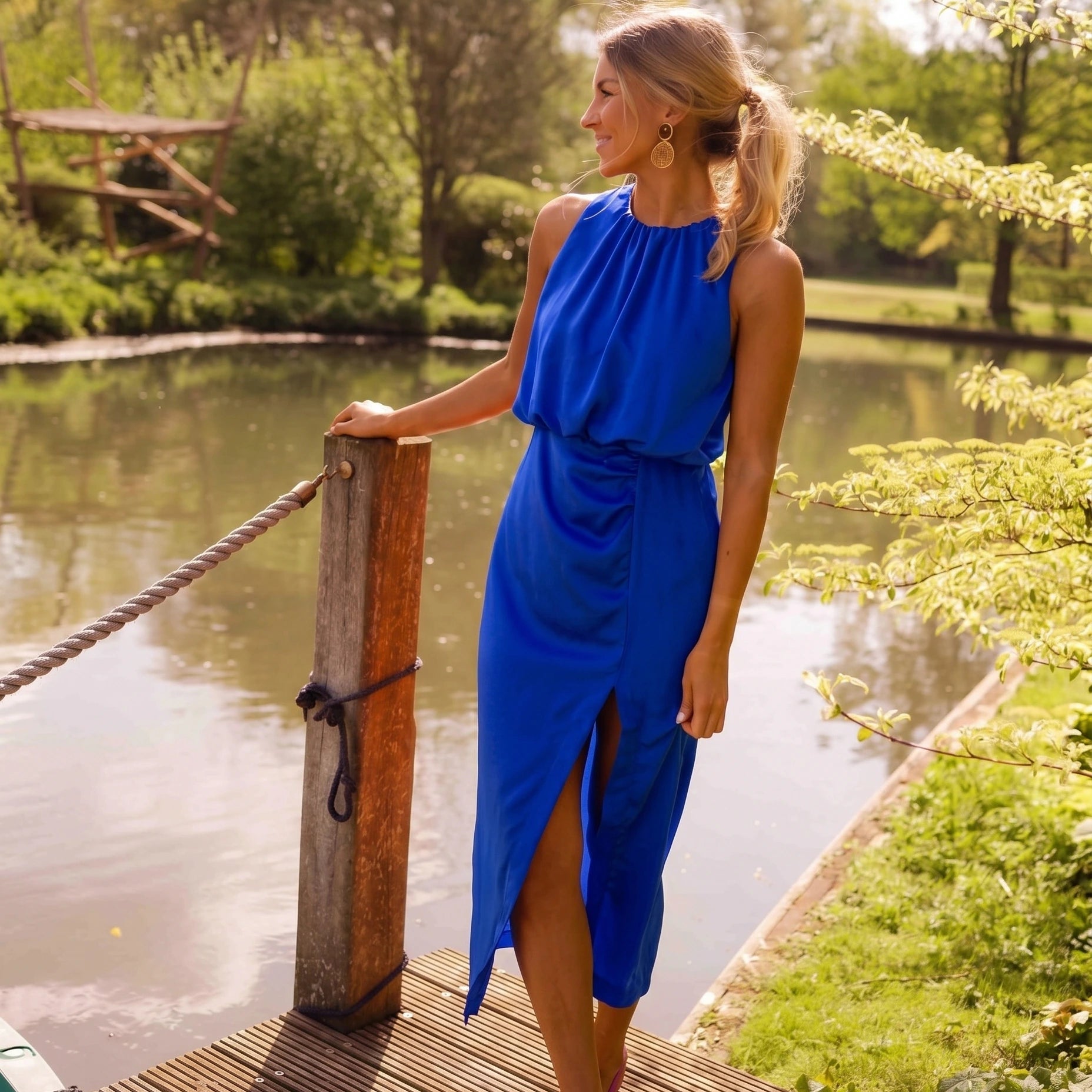 Summer Dresses | Simple Midi Dress | Elegant Comfortable A-Line 7
