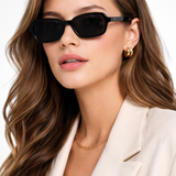 Sunglasses | Rectangular Frame | Stylish Tinted Lenses | Modern Chic 0