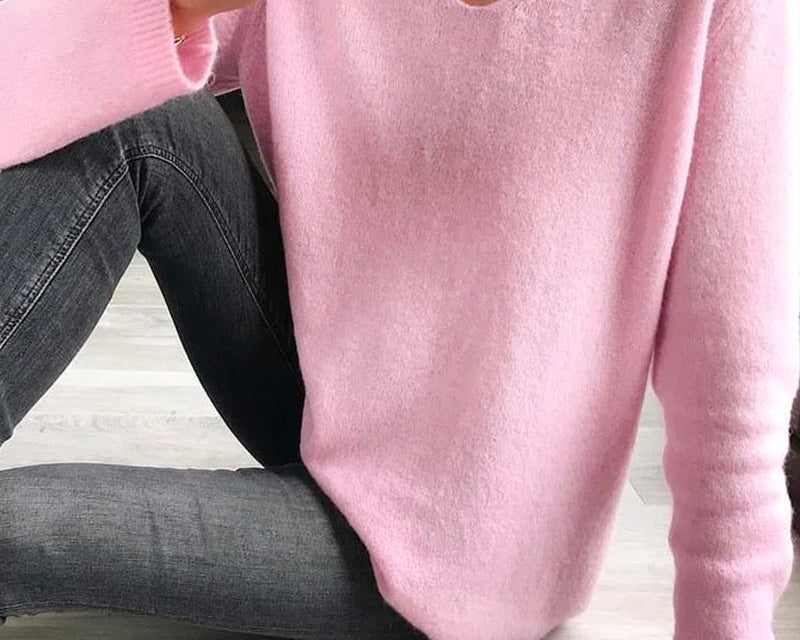 Sweater | V-Neck Design | Casual Winter Sweater | Soft and Elegant 0