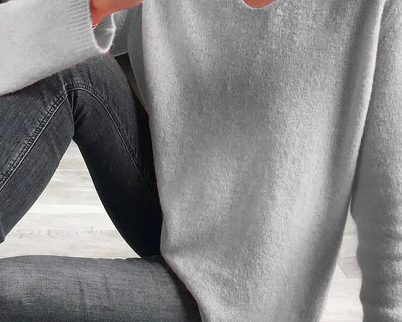 Sweater | V-Neck Design | Casual Winter Sweater | Soft and Elegant 5