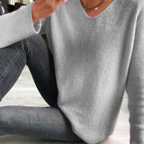 Sweater | V-Neck Design | Casual Winter Sweater | Soft and Elegant 7