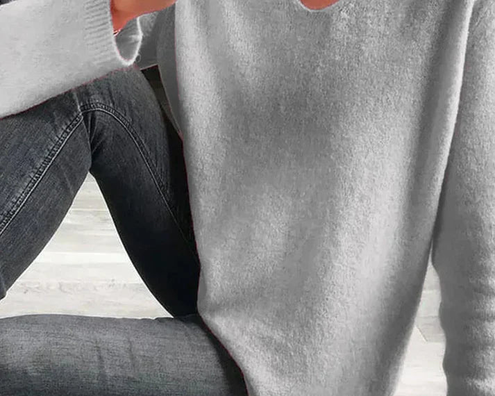 Sweater | V-Neck Design | Casual Winter Sweater | Soft and Elegant 7