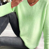 Sweater | V-Neck Design | Casual Winter Sweater | Soft and Elegant 8
