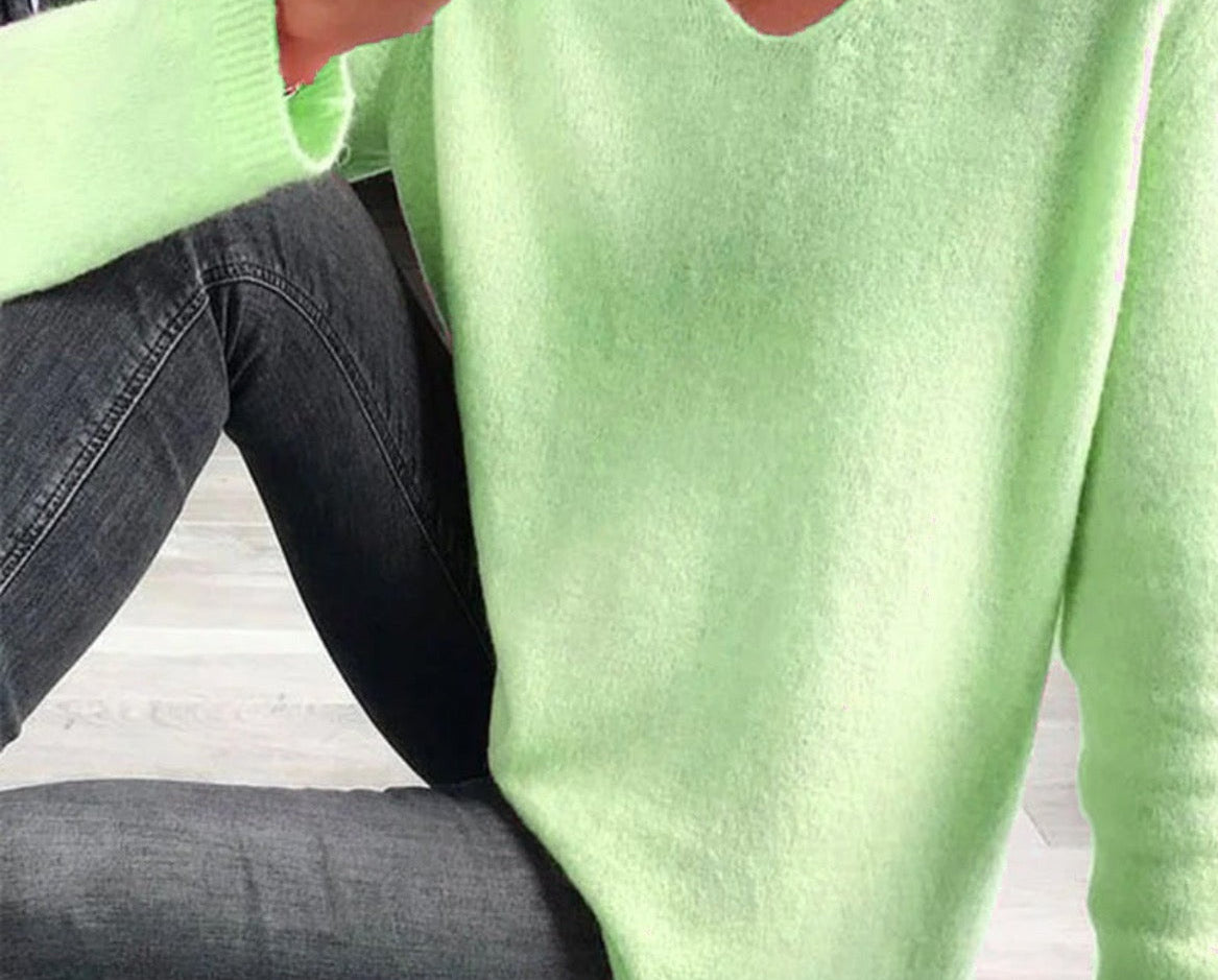 Sweater | V-Neck Design | Casual Winter Sweater | Soft and Elegant 8
