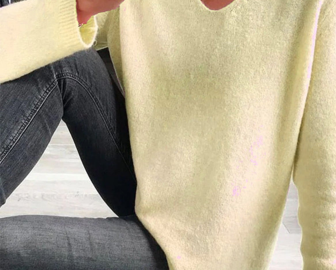 Sweater | V-Neck Design | Casual Winter Sweater | Soft and Elegant 9
