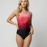 Swimwear | Sporty One-Piece Swimsuit | Quick-Drying Comfortable Fit 0
