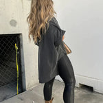 T-Shirt | Stud-Detail Oversized Boyfriend Top | Edgy Comfortable 3