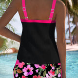Tankini | Elegant Two-Piece Swimwear | Flattering Tummy Control | Comfortable Support 4