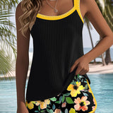 Tankini | Elegant Two-Piece Swimwear | Flattering Tummy Control | Comfortable Support 6