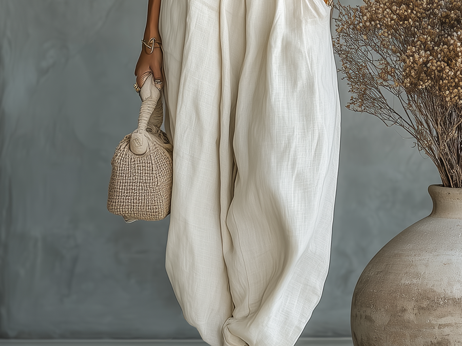 Thessaly | Women's Two Piece Set with Off Shoulder Design | Effortless Style for Warm Days 3