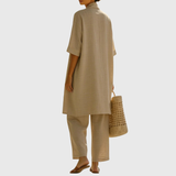 Three Piece Set | Lightweight Elegant Casual Outfit | Relaxed Comfortable Style 1
