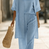 Three Piece Set | Lightweight Elegant Casual Outfit | Relaxed Comfortable Style 3