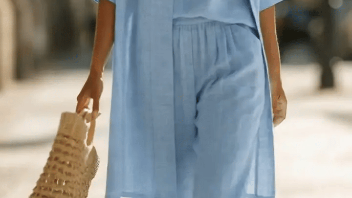 Three Piece Set | Lightweight Elegant Casual Outfit | Relaxed Comfortable Style 3