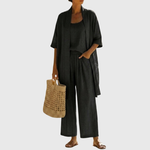 Three Piece Set | Lightweight Elegant Casual Outfit | Relaxed Comfortable Style 6