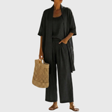 Three Piece Set | Lightweight Elegant Casual Outfit | Relaxed Comfortable Style 6