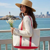 Tote Bag | Elegant Canvas Beach Bag with Versatile Spacious Design 3