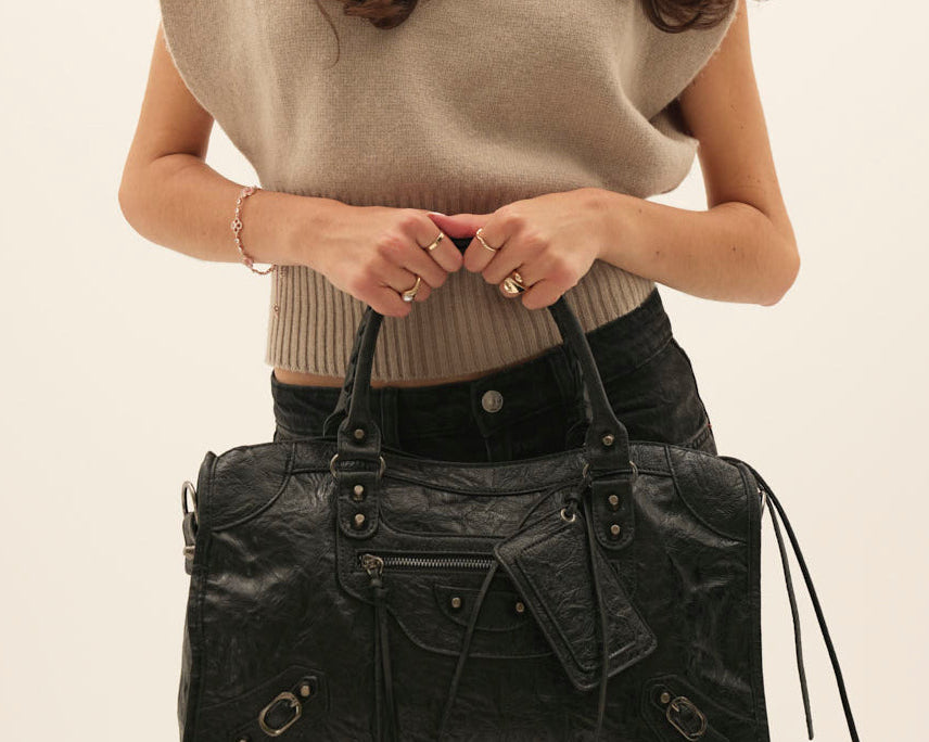 Tote Bag | Spacious Structured Leather Laptop Carryall 2