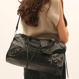 Tote Bag | Spacious Structured Leather Laptop Carryall 5