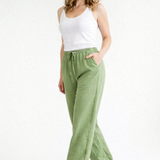 Trousers | High-Waist Wide Leg Pants | Comfortable Loose Fit | Stylish Casual Wear 0