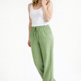 Trousers | High-Waist Wide Leg Pants | Comfortable Loose Fit | Stylish Casual Wear 1
