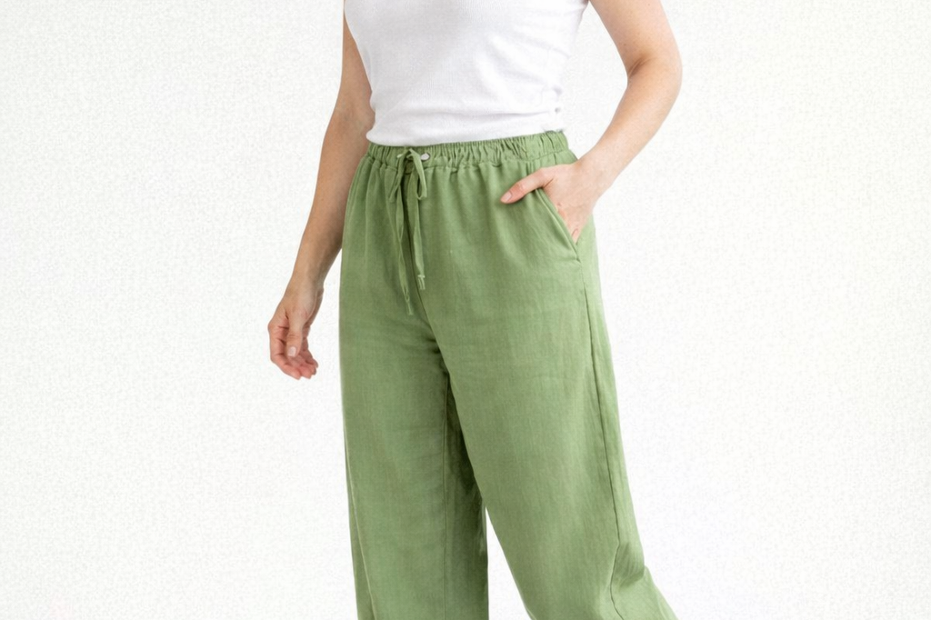 Trousers | High-Waist Wide Leg Pants | Comfortable Loose Fit | Stylish Casual Wear 2