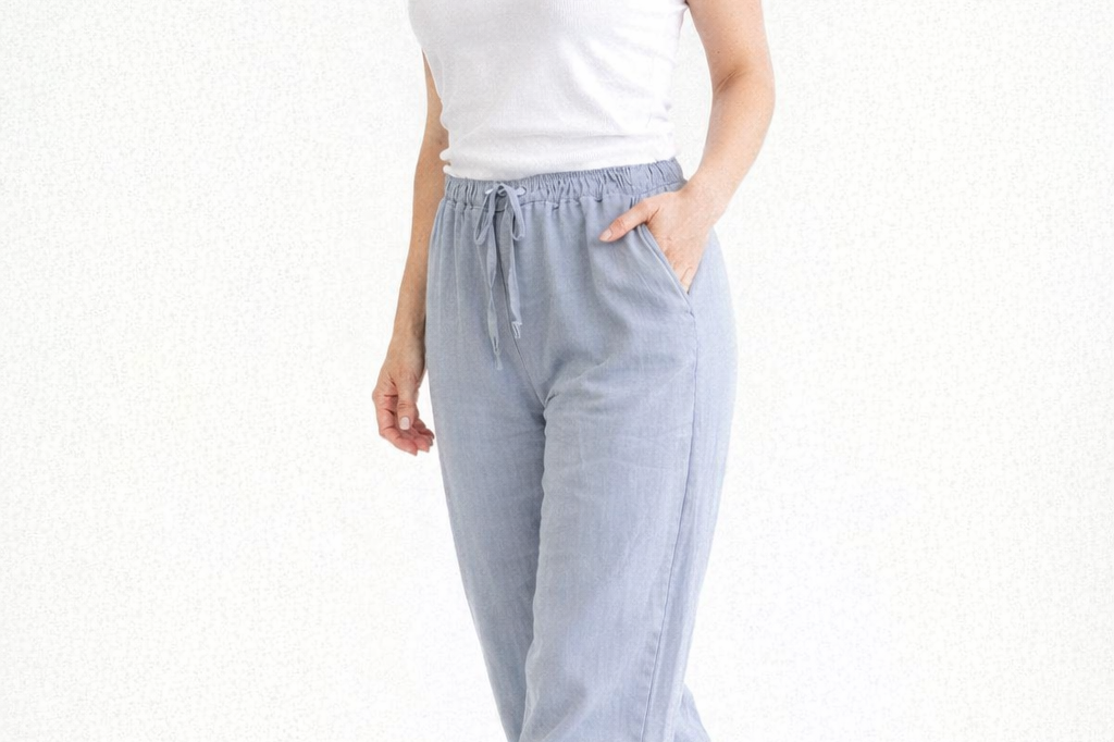 Trousers | High-Waist Wide Leg Pants | Comfortable Loose Fit | Stylish Casual Wear 3