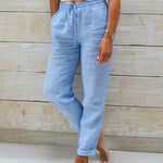 Trousers | High-Waist Wide Leg Pants | Comfortable Loose Fit | Stylish Casual Wear 4