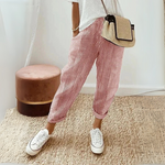 Trousers | Stripe Design | Comfortable High Waist Pants | Stylish and Functional 0