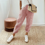 Trousers | Stripe Design | Comfortable High Waist Pants | Stylish and Functional 0