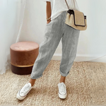 Trousers | Stripe Design | Comfortable High Waist Pants | Stylish and Functional 1