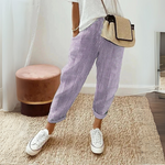 Trousers | Stripe Design | Comfortable High Waist Pants | Stylish and Functional 4